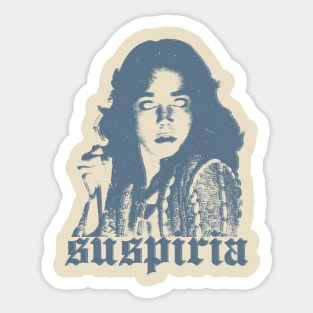 Suspiria Blue Vintage Sticker